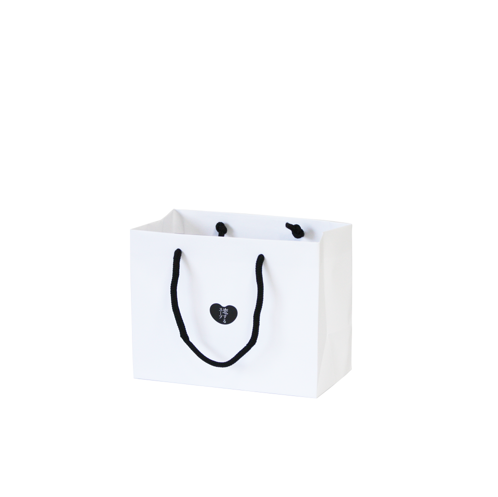 手提げ袋小/スープ2個入りギフトボックスが入ります